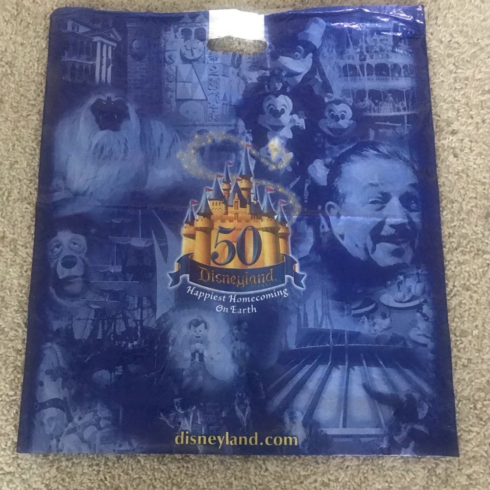 Disneyland 50th Anniversary Birthday Shopping Bag